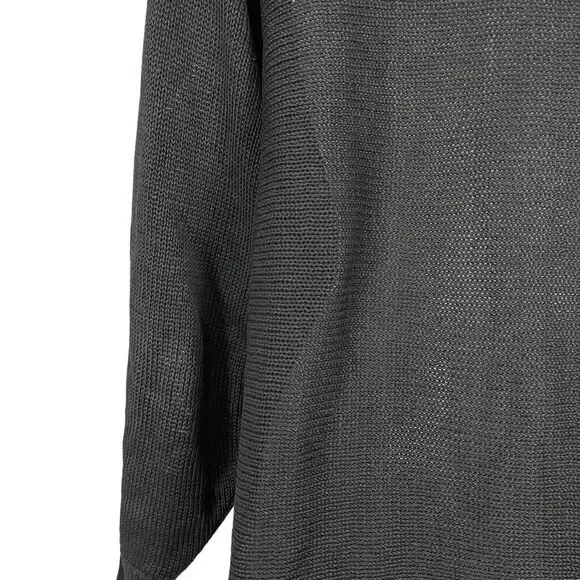 Victoria Jones Womens Vintage Beaded Sequin Floral Dolman Sleeve Sweater sz L - Picture 12 of 16